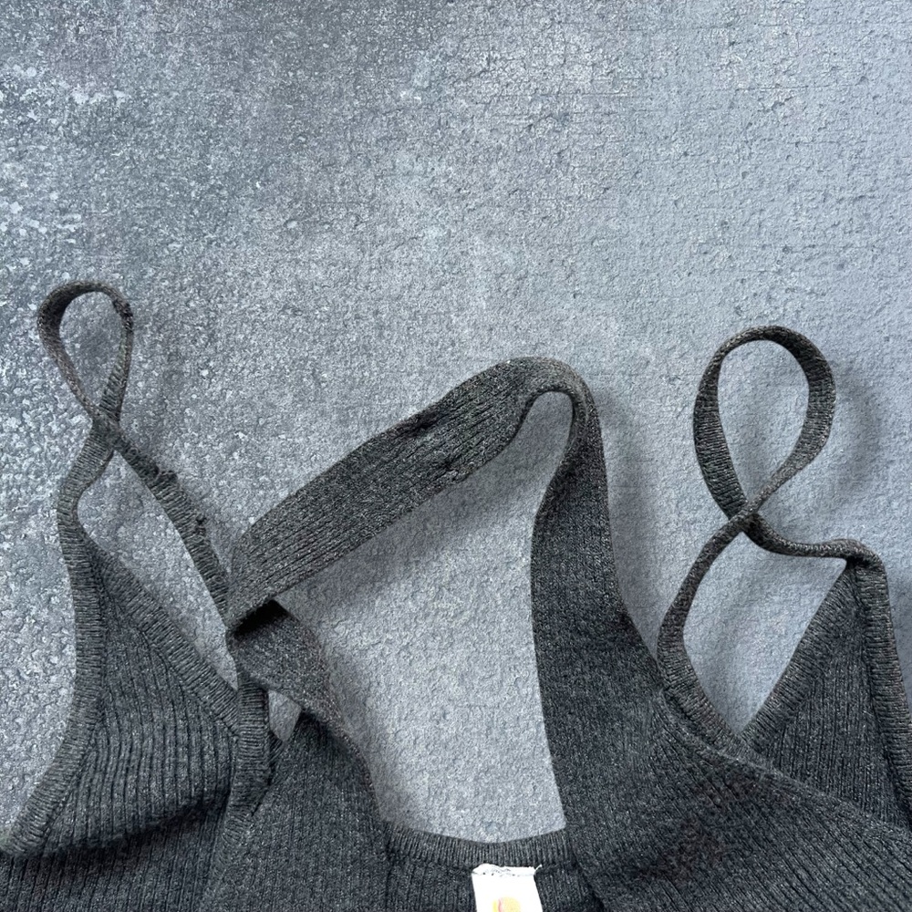 Daily Practice Ribbed Halter Tank – Size Medium - Picture 3 of 4